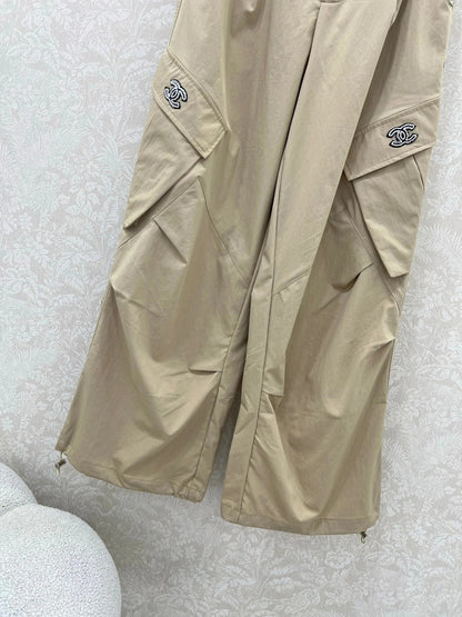 CHANEL STRAIGHT WIDE-LEG PANTS 269206