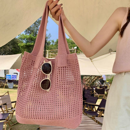 Crochet Tote Bag Summer Niche Knitted Bag