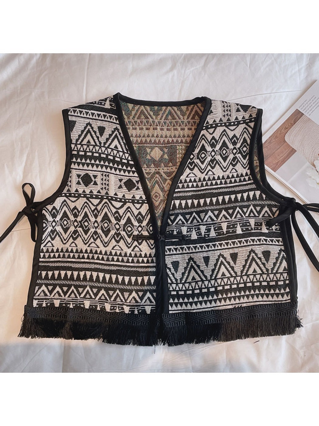Crosa - Bohemian Vest for Free-Spirited Style