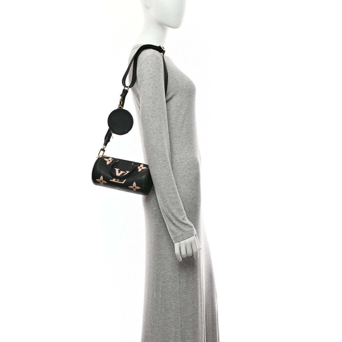 Empreinte Monogram Giant Papillon BB Black Beige