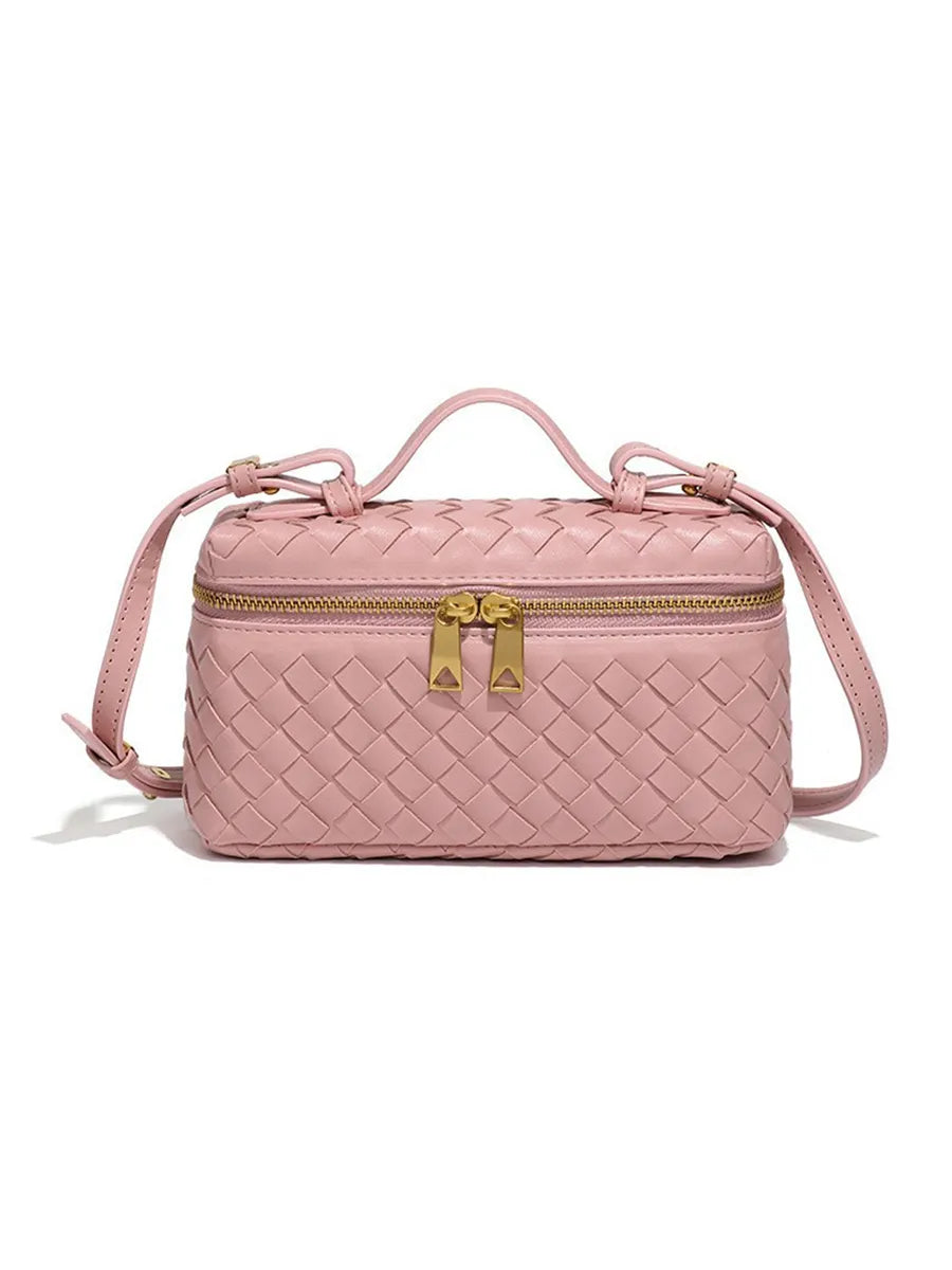 Cecelia Hand-Woven Box Bag