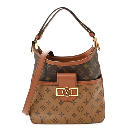 Reverse Monogram Dauphine Hobo PM