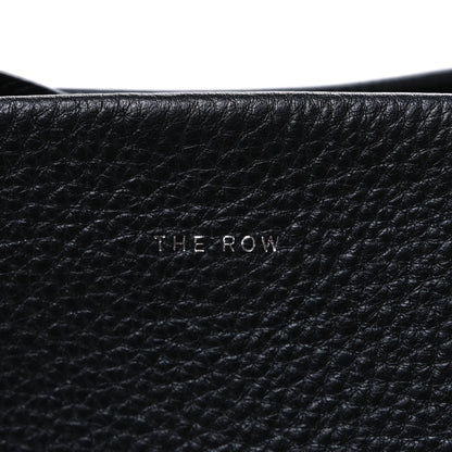 Grained Calfskin Medium N/S Park Tote Black