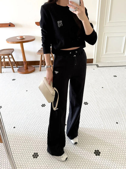 PRADA 25S STRAIGHT-LEG TROUSERS 328