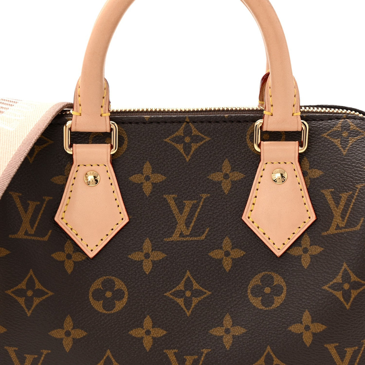 Monogram Speedy Bandouliere 20 Beige