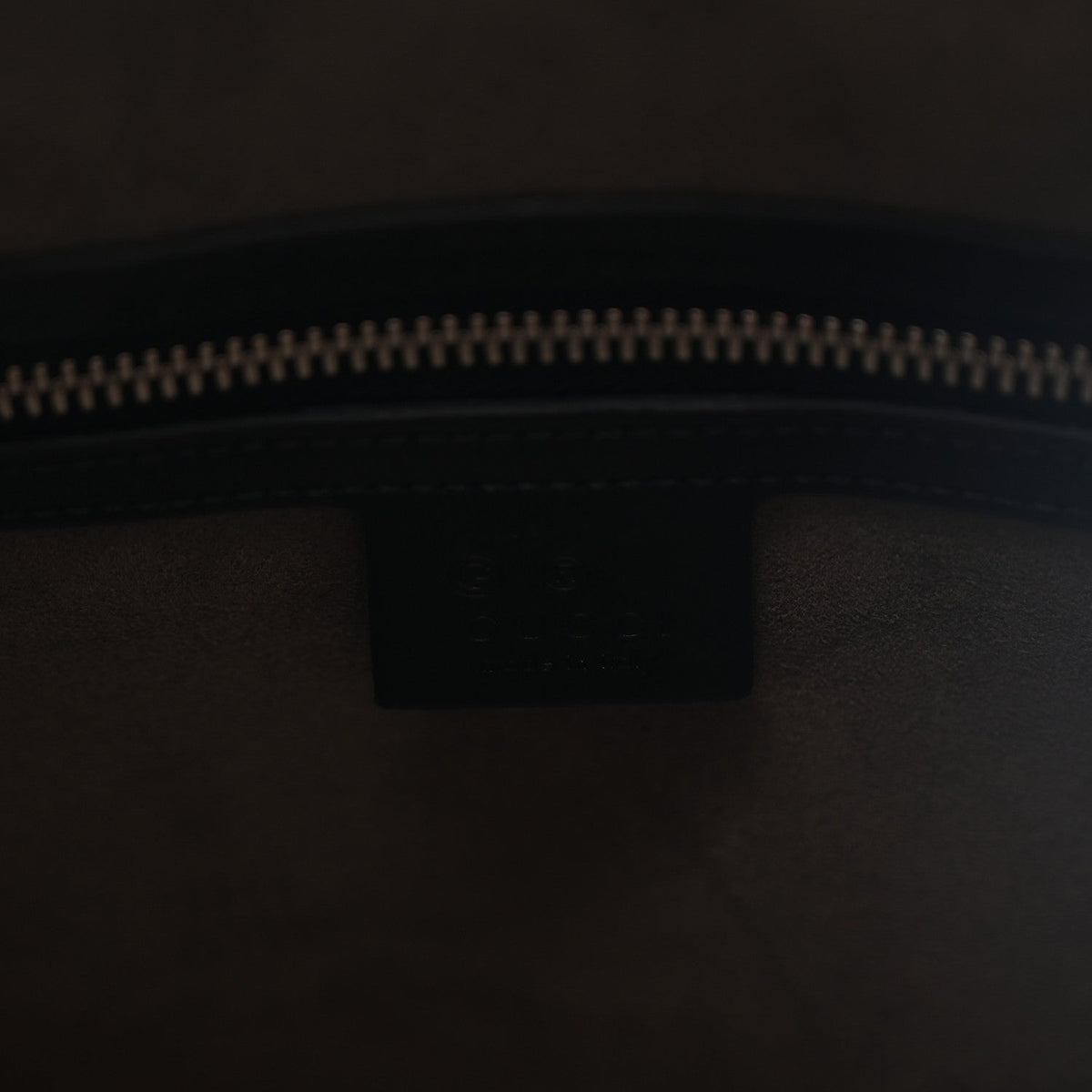 GG Supreme Monogram Selleria Calfskin Medium Duffle Beige Ebony Black
