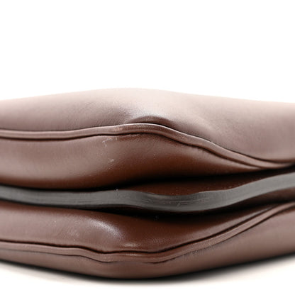 Vitello Large Soft Peekaboo Mogano