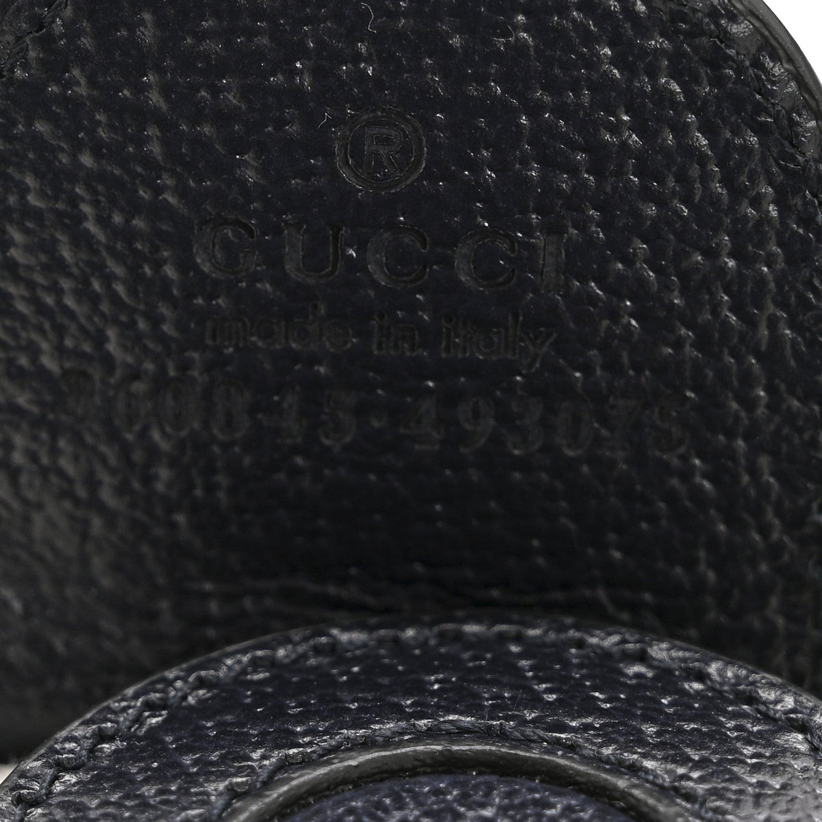 Denim GG Monogram Web Small Giglio Tote Blue White