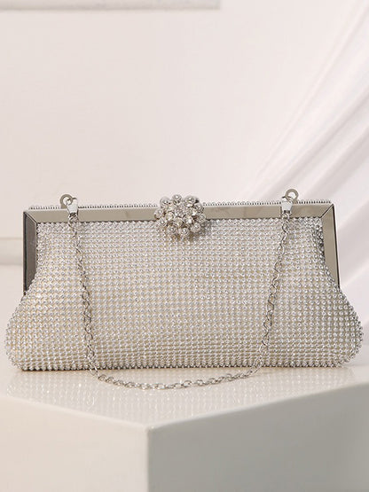 Everly Snap-On Rhinestone Bag