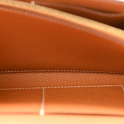 Epsom Kelly Wallet To Go Gold