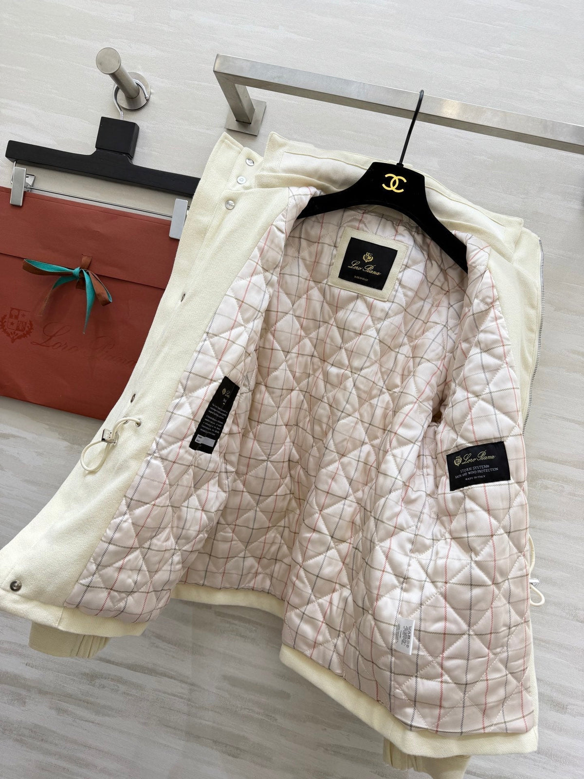 LP Icer Mini Jacket Ivory Cashmere 346648