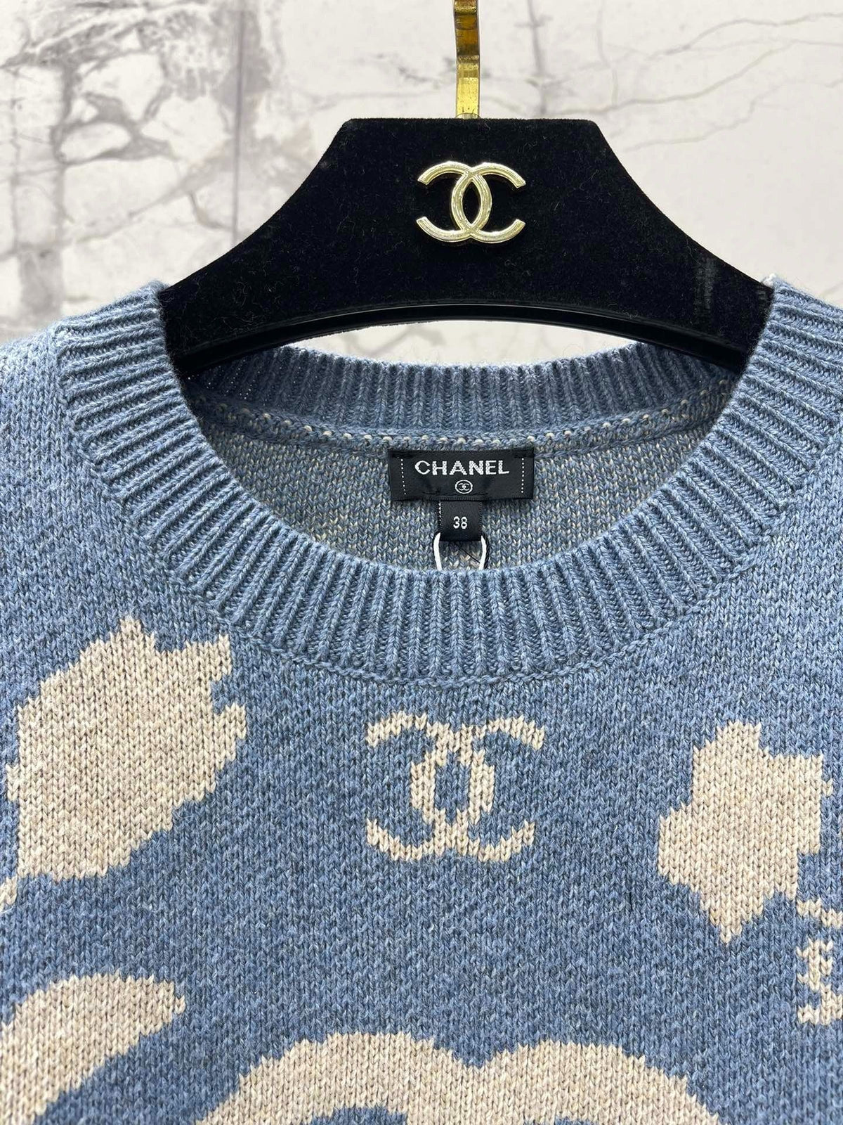 CHANEL 25S CREW NECK SWEATER 461
