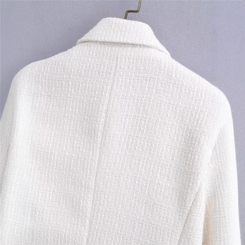 Chunky Knit Cropped Jacket