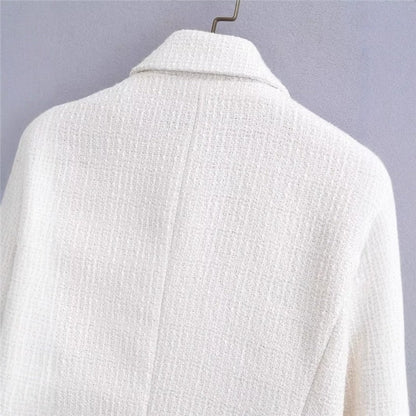 Chunky Knit Cropped Jacket