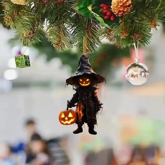 Acrylic Halloween Skeleton Pendant
