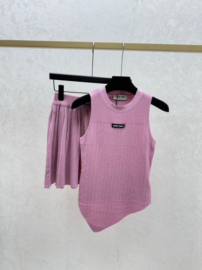 Miumiu 2026 Vest Set Wool 897201