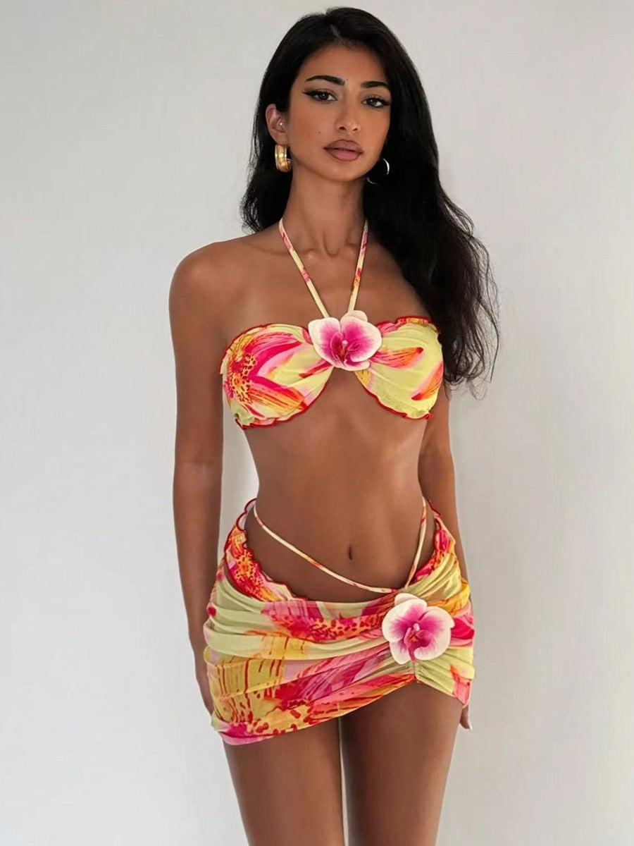 Rosalinda Printed Three Piece Set