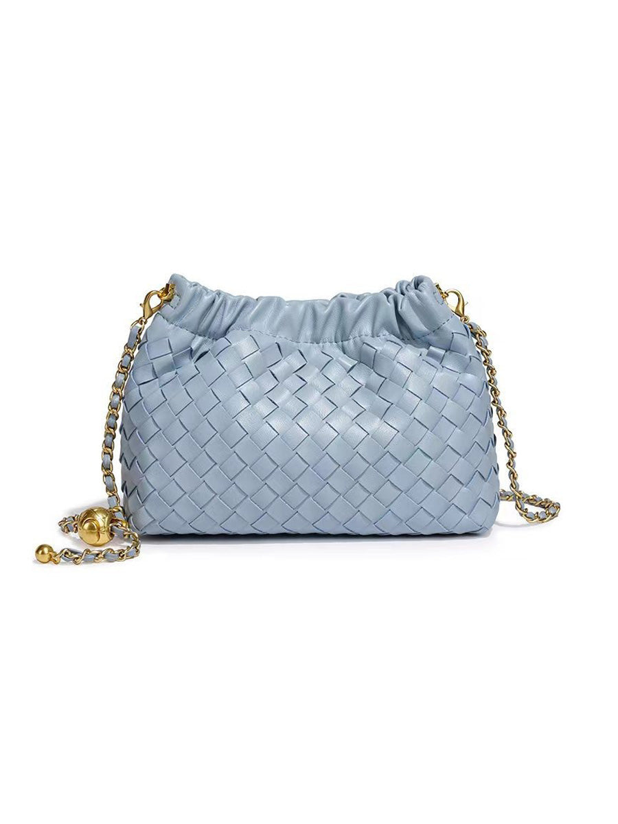 Valentina Hand-Woven Cloud Bag