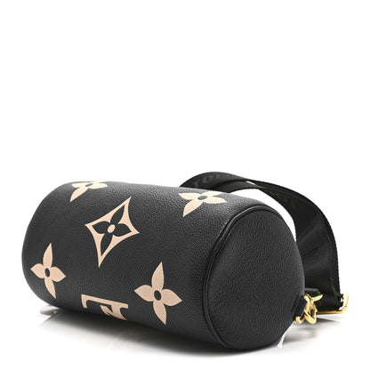 Empreinte Monogram Giant Papillon BB Black Beige