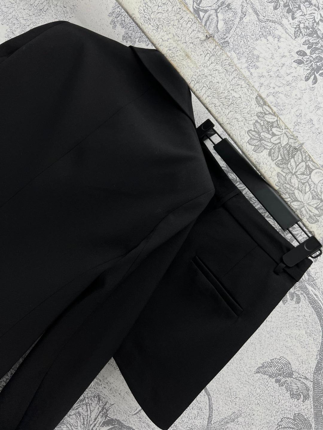 Prada 25 Suit Black Polyester Rayon