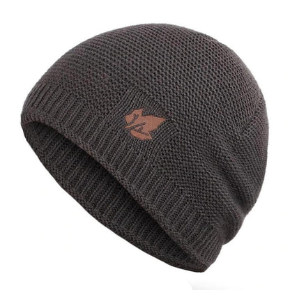 North Royal Knitted Logo Beanie