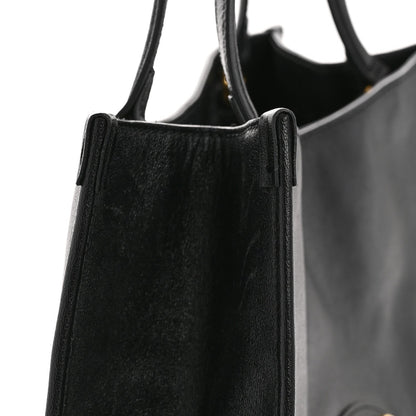 New Sakai Calfskin Lux Horsebit 1955 Tote Bag Black