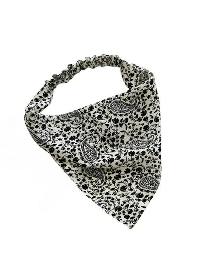 Haila - Boho Style Paisley Triangle Elastic Headband
