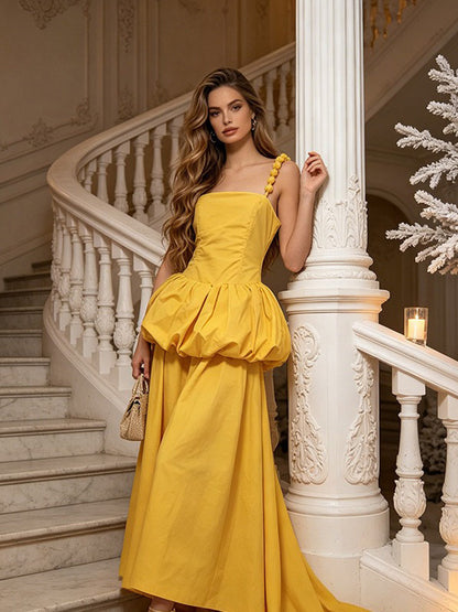 Juliana Fresh Resort-Style Spaghetti Strap Maxi Dress