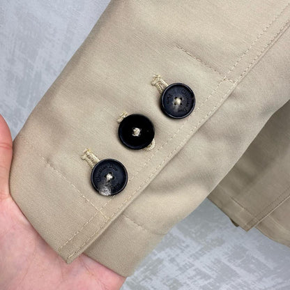 CD 26s Trench Coat Natural Beige Cotton 349777