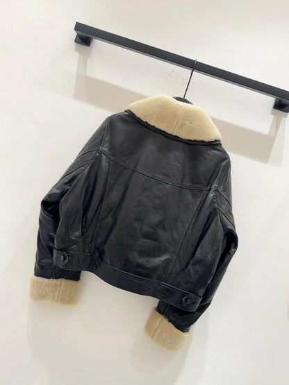 MIUMIU LEATHER JACKET STYLE 586