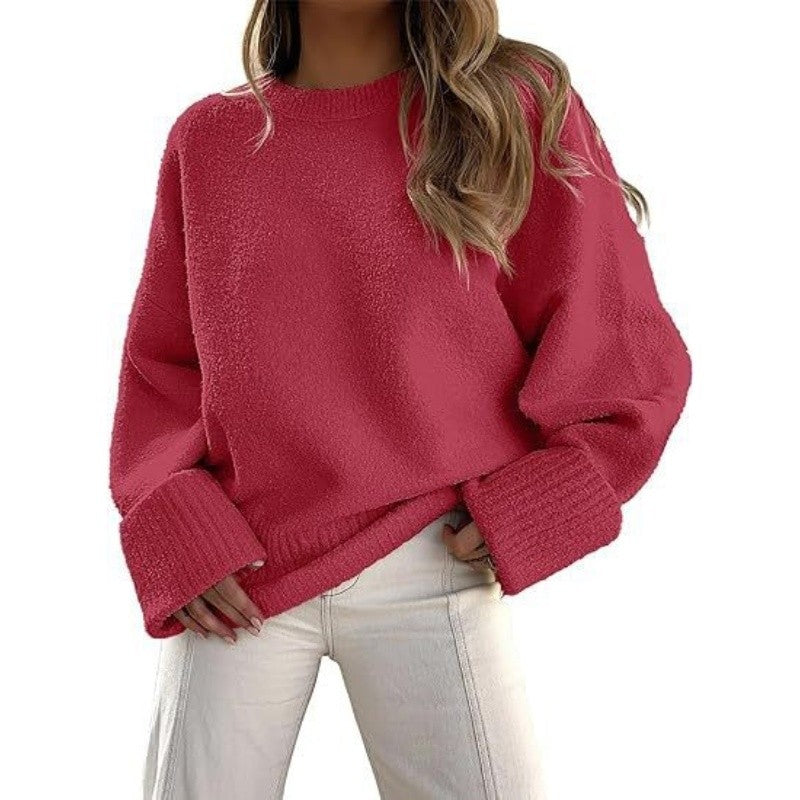 Loose Solid Sweater