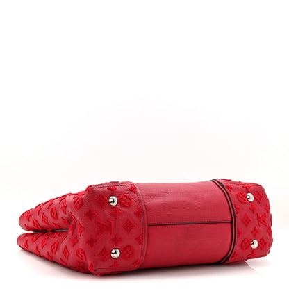 Veau Cachemire Tote W PM Framboise