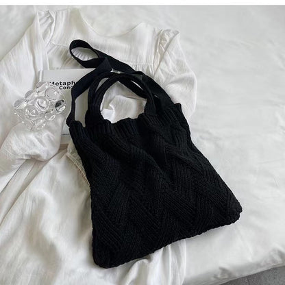 Crochet Tote Bag Crossbody Bag Woven Bag