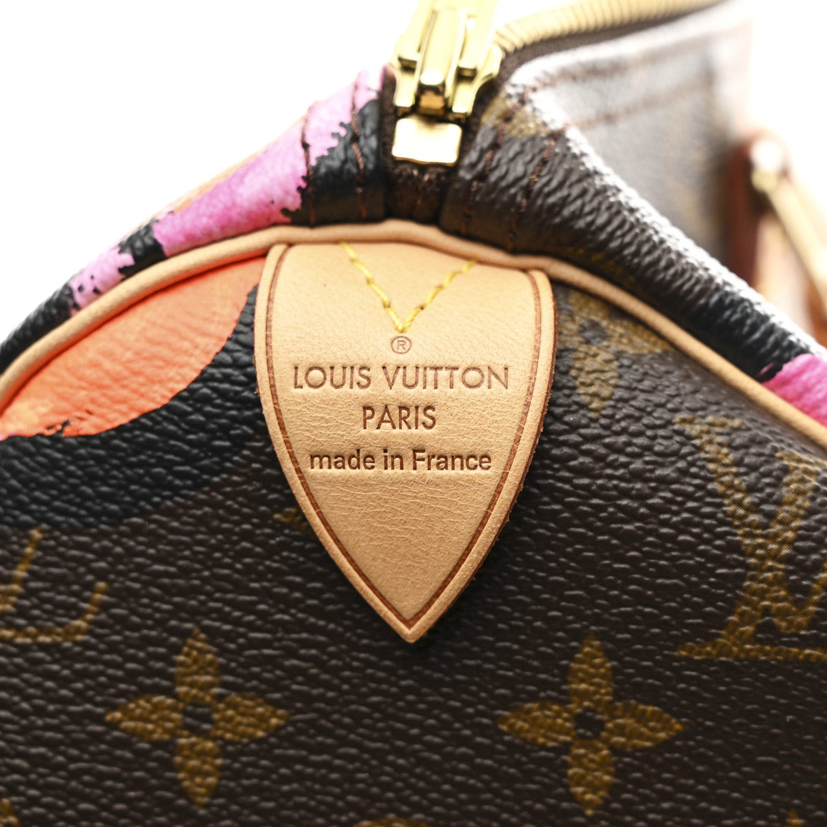 Monogram Roses Speedy 30