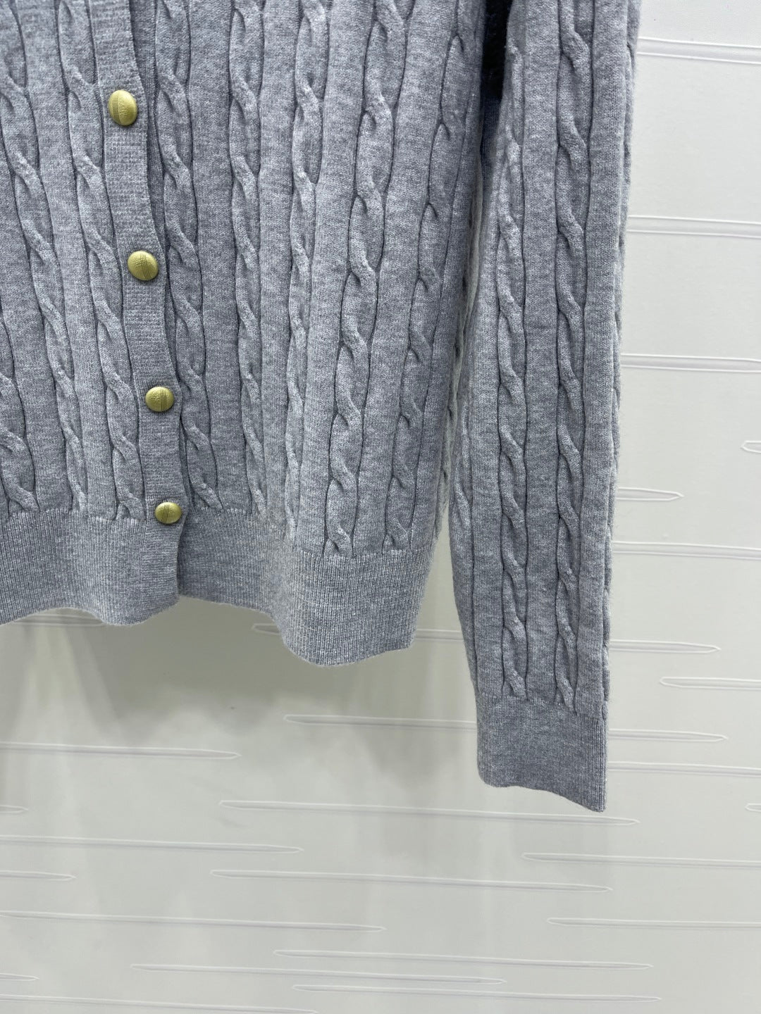 Miu Miu 25 Long Sleeve Knitted Sweater Wool 295626