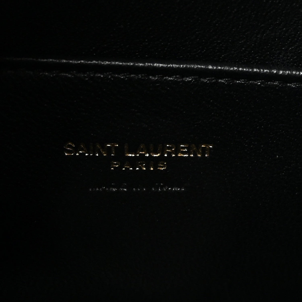 Calfskin Monogram Baby Cabas Black
