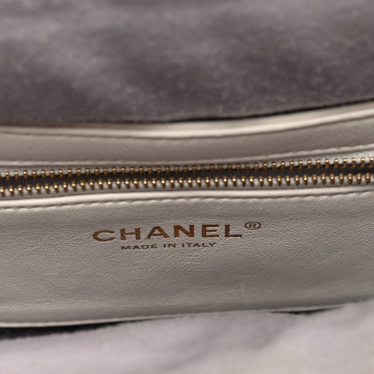 Lambskin Small Simply Flap White