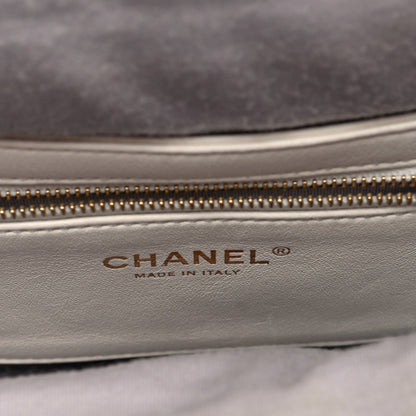 Lambskin Small Simply Flap White