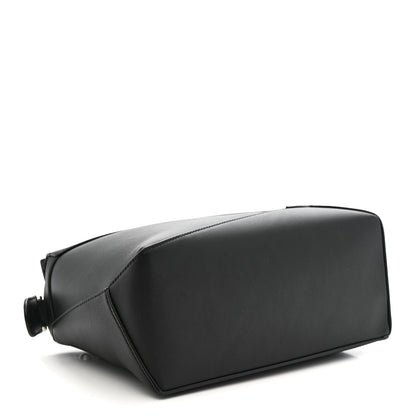 Calfskin Small Puzzle Edge Bag Black