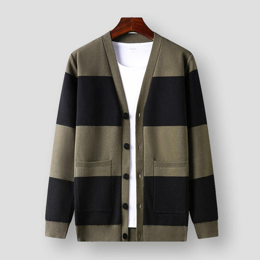 North Royal Harwood Striped Cardigan