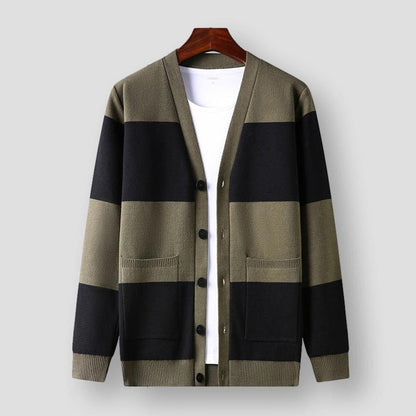 North Royal Harwood Striped Cardigan
