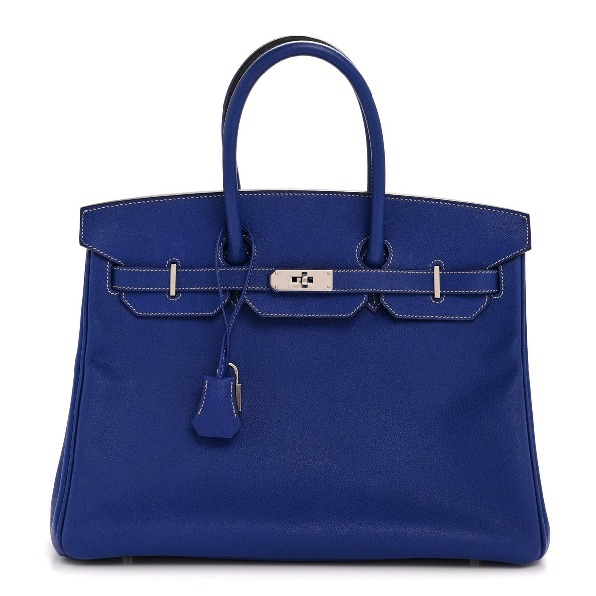 Epsom Candy Birkin 35 Bleu Electrique Mykonos