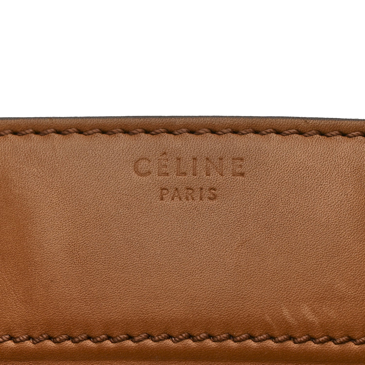 Natural Calfskin Medium Phantom Luggage Tan