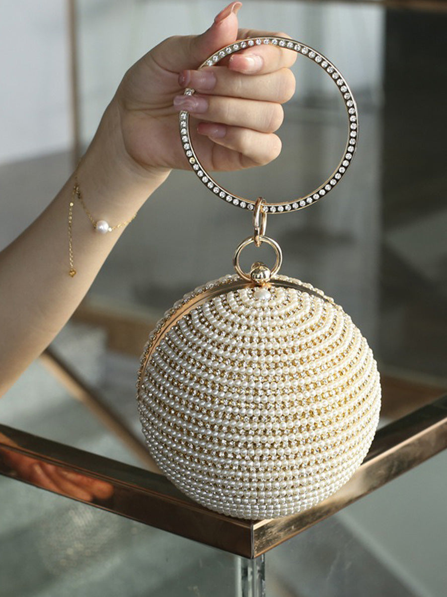 Gia Small Pearl Sphere Bag