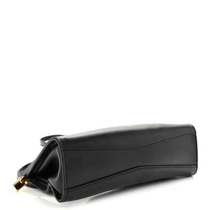 Calfskin Small Le Click East West Bag Black