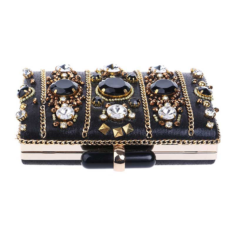 Gorgeous Embellished  Banquet Handbag