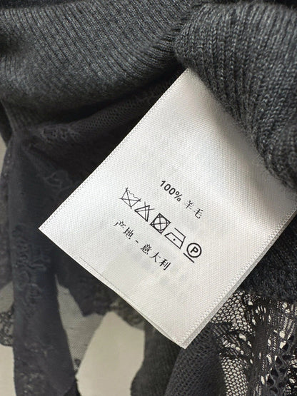 MIUMIU LONG-SLEEVE KNIT TOP STYLE 820