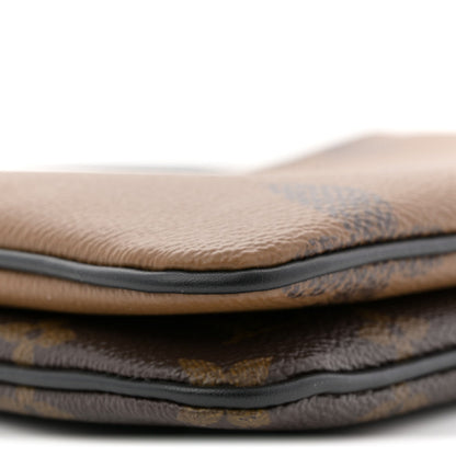 Reverse Monogram Giant Double Zip Pochette