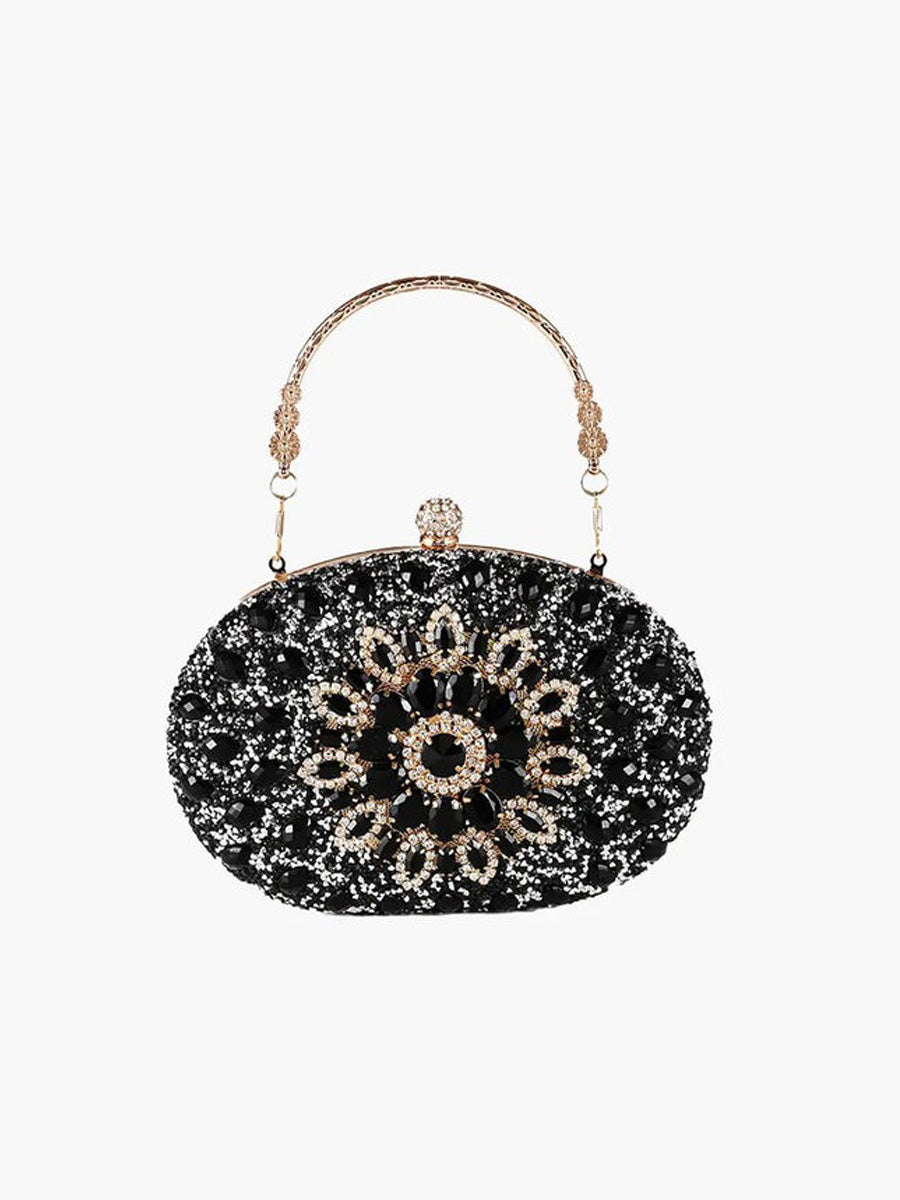 Ariella Infinity Gemstone Evening Clutch