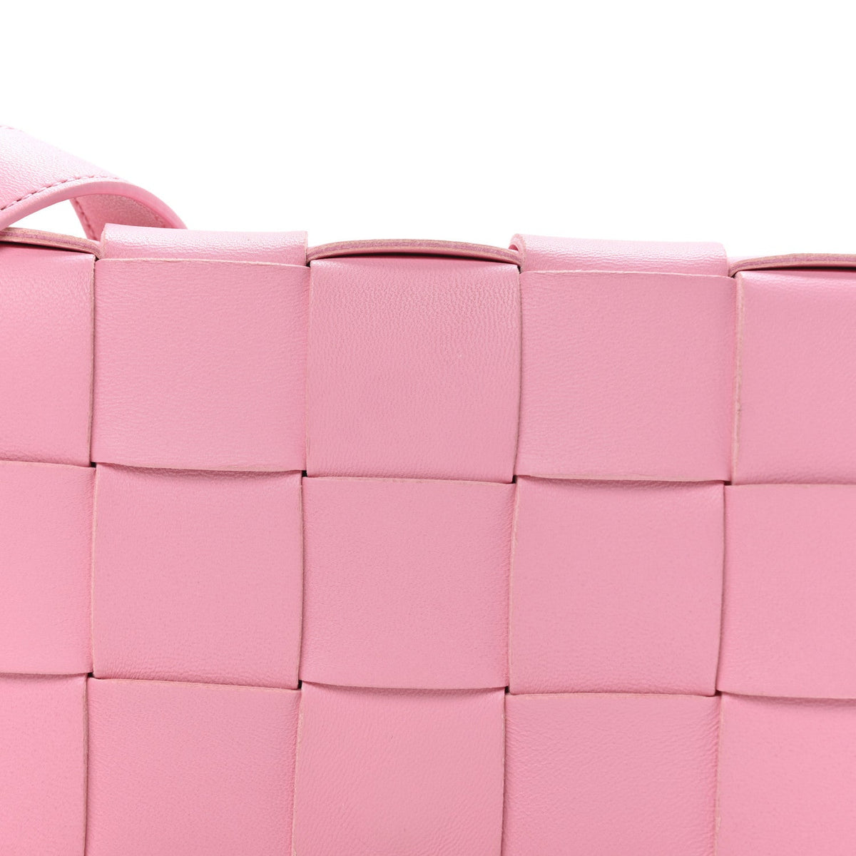 Lambskin Maxi Intrecciato Small Cassette Crossbody Bag Ribbon